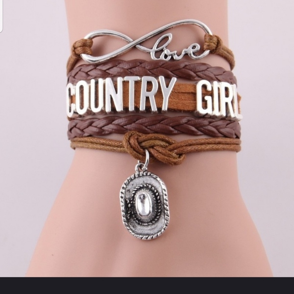 Adorable Love Country Girl Bracelet
